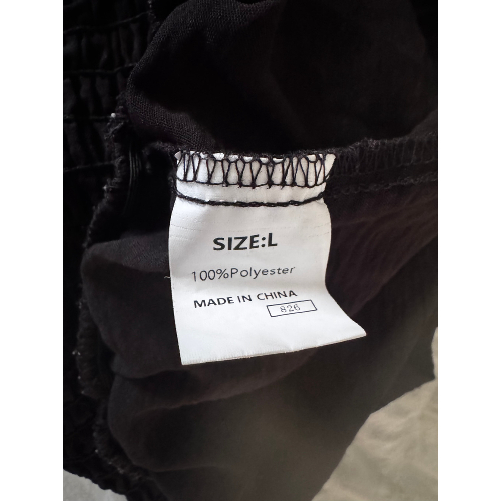 Women's Like Love Black Open Knit Cardigan M - Picture 7 of 9